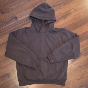Aritzia Perfect Hoodie - Size L - Heather Mocha Brown - Like New